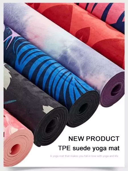 Suede TPE Yoga Mat