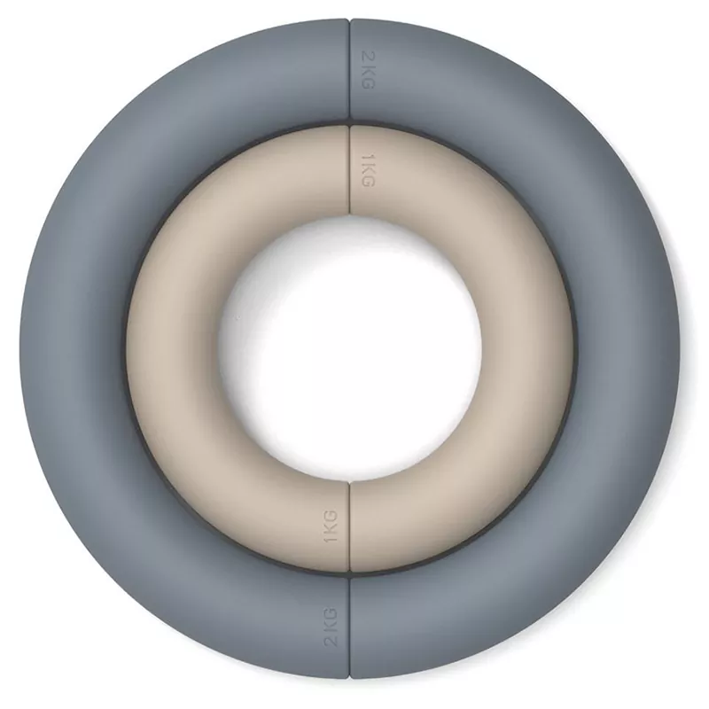 Halvrunde silikone håndvægte